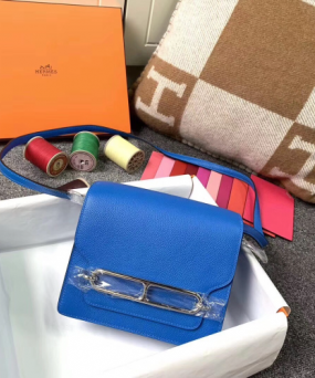 에르메스 룰리스18 블루 잔지바르 은장 에버컬러